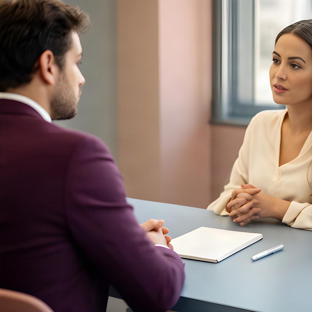 Adviseur luistert naar ondernemer tijdens een rustig gesprek in een kantoor